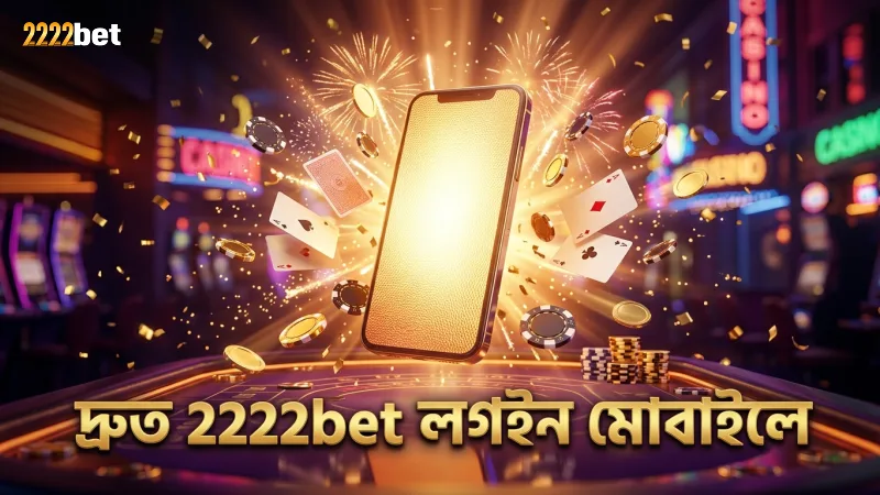 মোবাইল ব্রাউজার থেকে দ্রুত 2222bet লগইন সম্পন্ন করার নির্দেশিকা