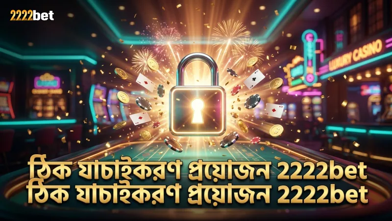 সঠিক যাচাইকরণ ছাড়া 2222bet উইথড্রয়াল অসম্পূর্ণ হয়