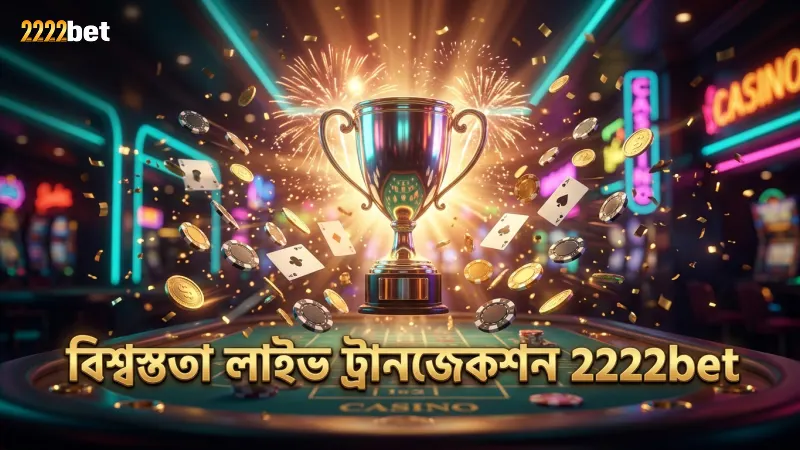 লাইভ ট্রানজেকশন আইডি 2222bet-এ বিশ্বাসযোগ্যতার প্রমাণ