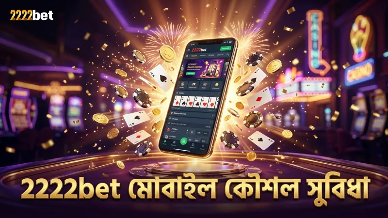 2222bet মোবাইল প্ল্যাটফর্মে দ্রুত কৌশল প্রয়োগ সহজ