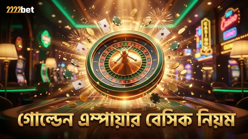 গোল্ডেন এম্পায়ার স্লটের বেসিক নিয়ম ও বেটিং প্রক্রিয়া বোঝা জরুরি