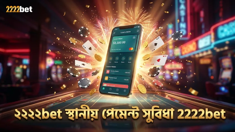 স্থানীয় পেমেন্ট পদ্ধতির মাধ্যমে দ্রুত বেটিং সুবিধা