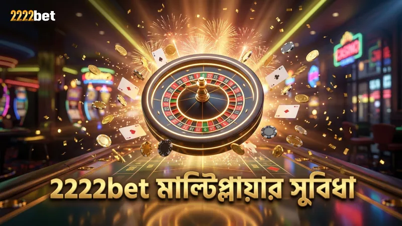 2222bet-এ মাল্টিপ্লায়ার ফিচার উচ্চতর জয়ের সম্ভাবনা বাড়ায়