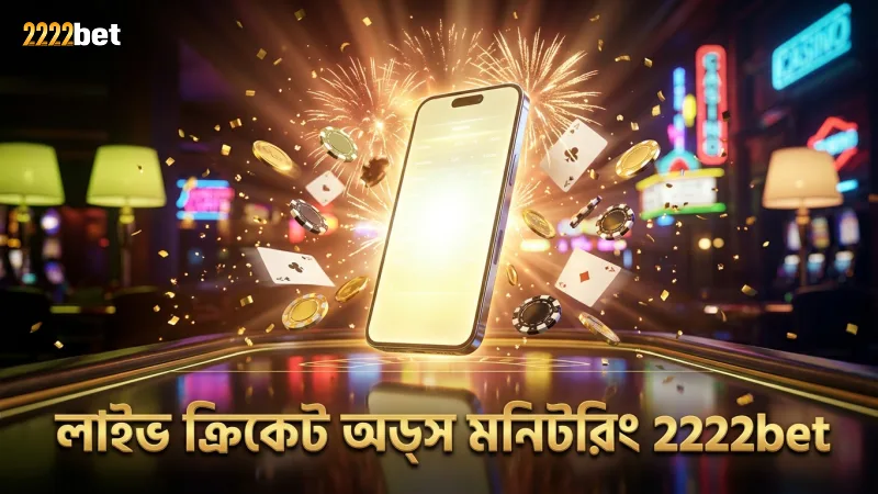 2222bet এ লাইভ ক্রিকেট অডস মনিটরিং গুরুত্বপূর্ণ