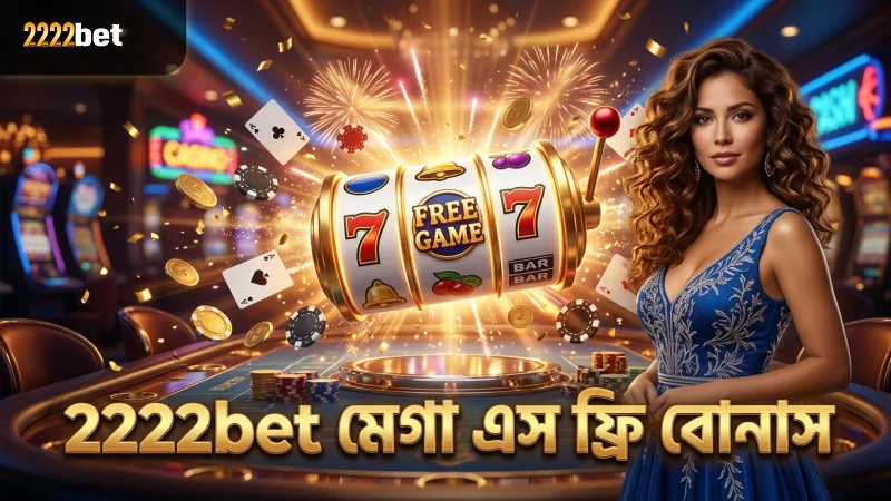 2222bet এর মেগা এস স্লটে ফ্রি গেম বোনাসের শর্ত স্পষ্ট করা হয়েছে