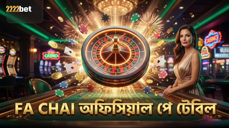FA CHAI ডেভেলপারের অফিসিয়াল টেবিল গেমের বিশ্বাসযোগ্যতা নিশ্চিত করে