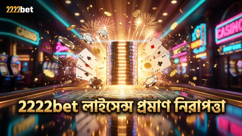 বিভিন্ন গেমের নিরাপত্তা নিশ্চিত করতে 2222bet লাইসেন্স ও নিয়ম মেনে চলে