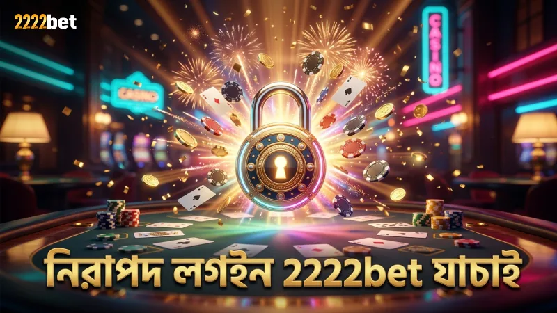 2222bet নিরাপদ লগইন এবং যাচাই প্রক্রিয়া নিশ্চিত করে।